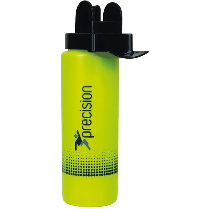 Precision Team Hygiëne Waterfles Fluo Lime/Zwart