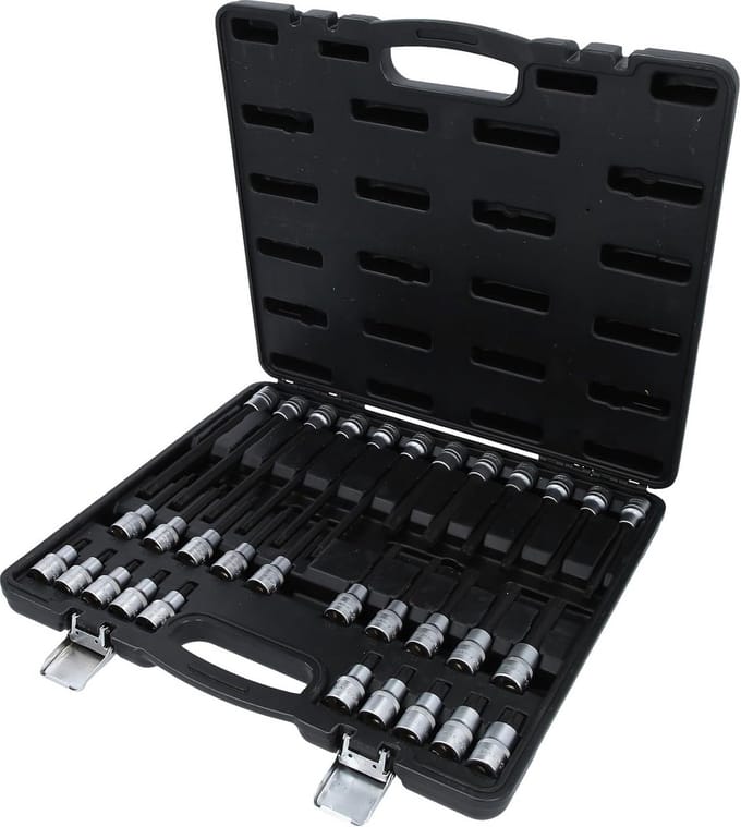 32-delige Bit Dopsleutelset voor Torx Schroeven - 1/2 Inch Aandrijving