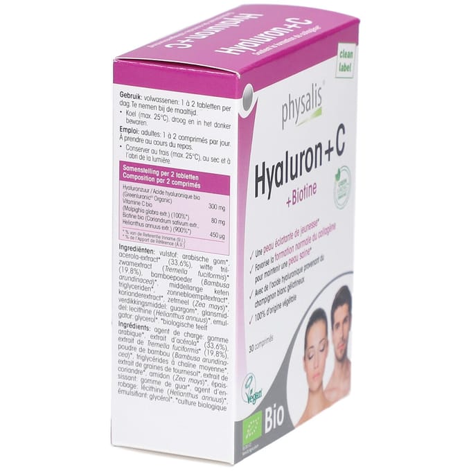 Physalis® Hyaluron + C Biotine 2x15 Tabletten