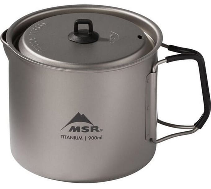 MSR Titan Kettle 900 ml Fluitketel Titanium 900ml