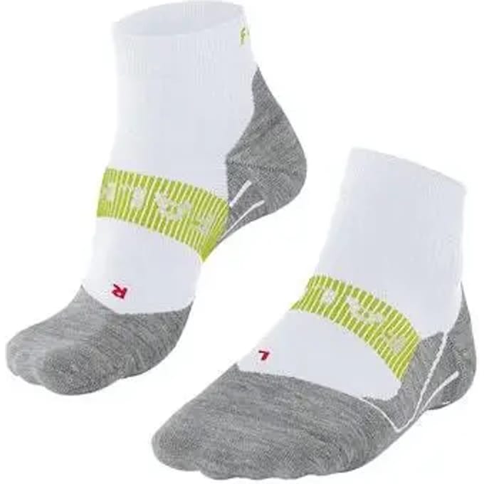 FALKE RU4 Cool Short anti-blaar functioneel materiaal hardloopsokken heren wit - maat 46-48
