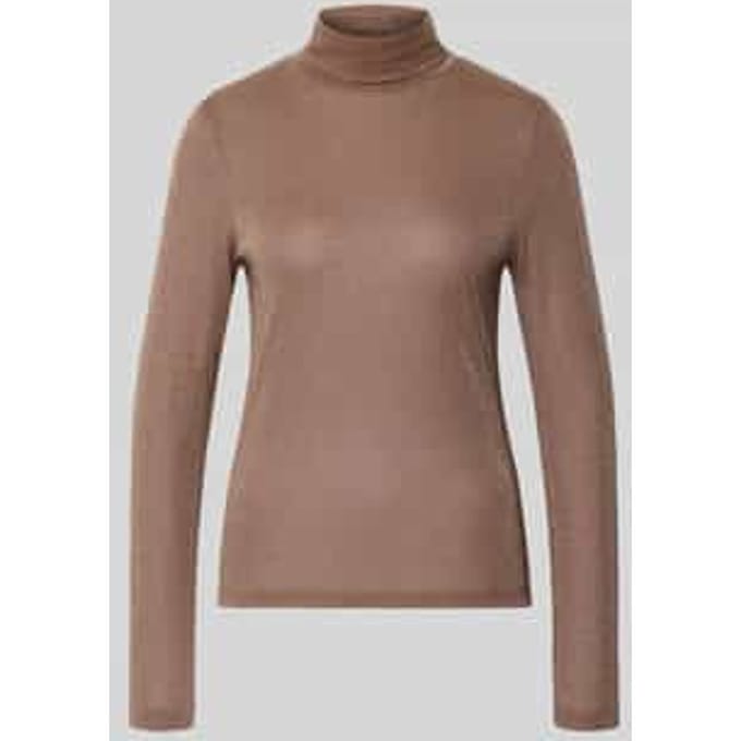 Shirt met lange mouwen met col Model 'ZERAFNE'