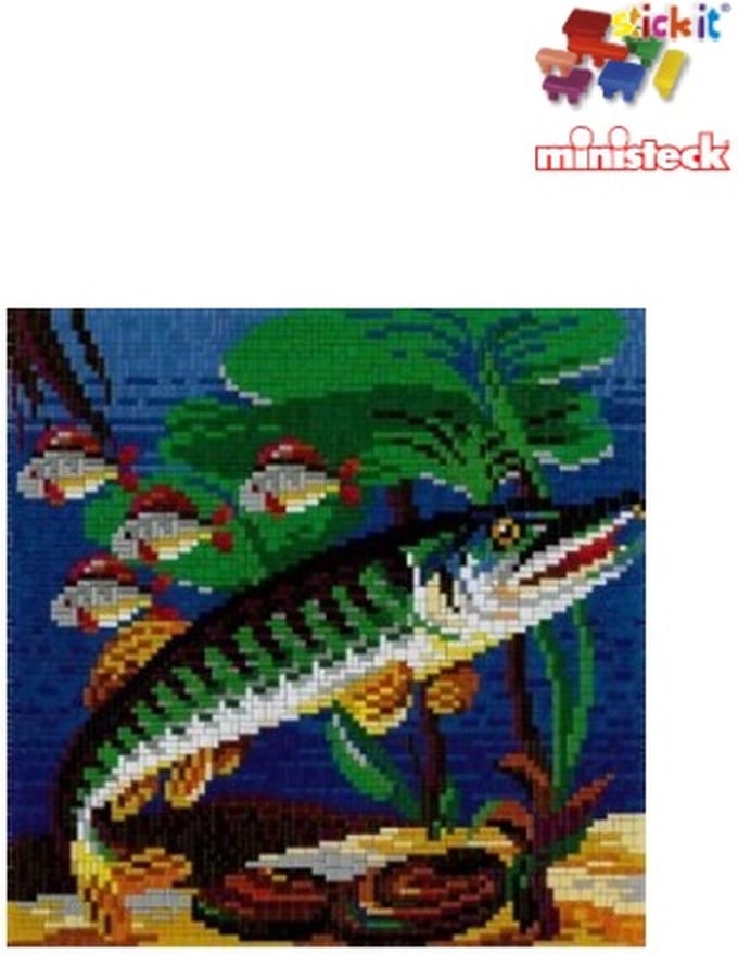 Stickit snoek, ca. 4.000 stukjes, compatibel met Ministeck