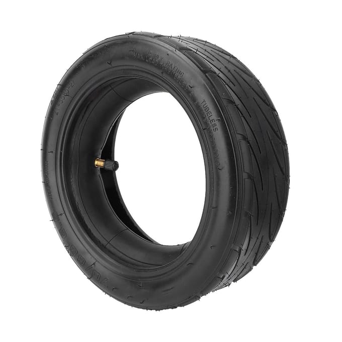 70 65 6.5 Pneu Gonflable et Chambre à Air Ensemble de Pneus pour Trottinette Électrique Xiaomi 9 blanc