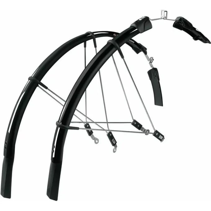 Sks Spatbordset Raceblade Long 2 Kunststof Zwart 28inch 25mm