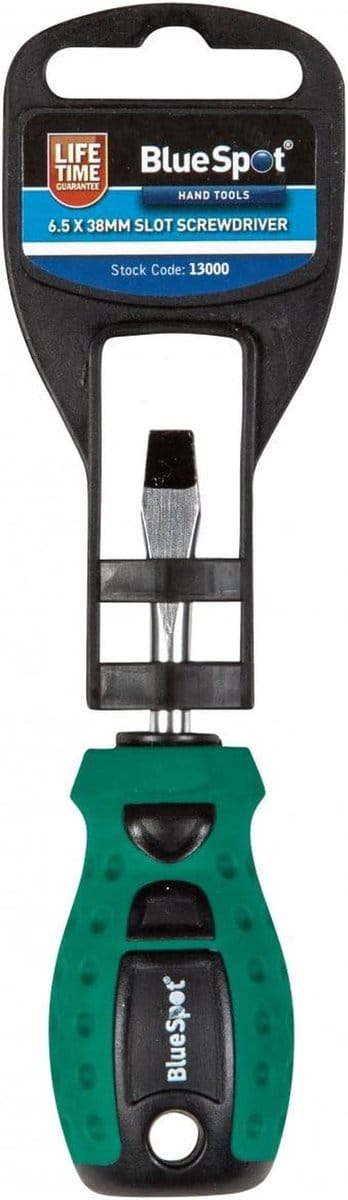 Sleufschroevendraaier 6,5 x 38 mm - Groen, Duurzaam en Comfortabel