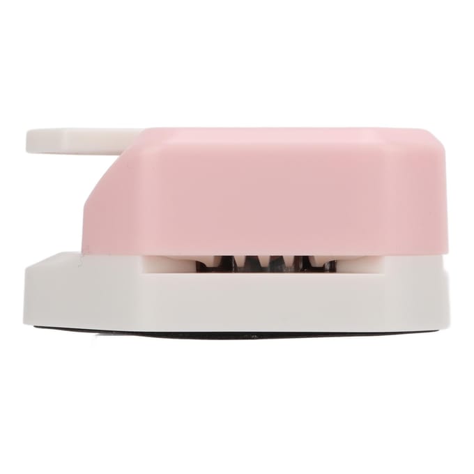 KWTRIO Corner Rounder Punch 3 in 1 Labor Saving Convenient Smoothness Portable Round Paper Cutter white