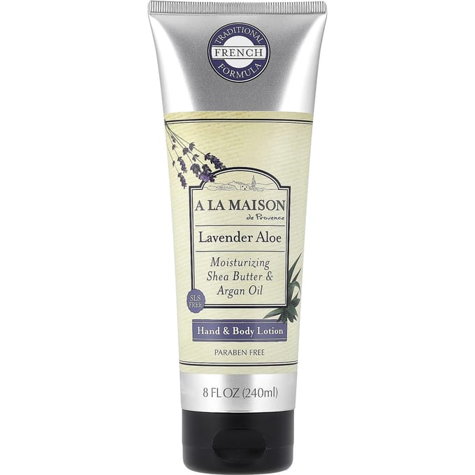 A La Maison de Provence, Hand- en Bodylotion, Lavendel Aloë, 240ml (8 fl oz) beige