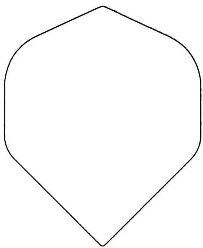 Bull's One00 - White Plain - Dart Flights