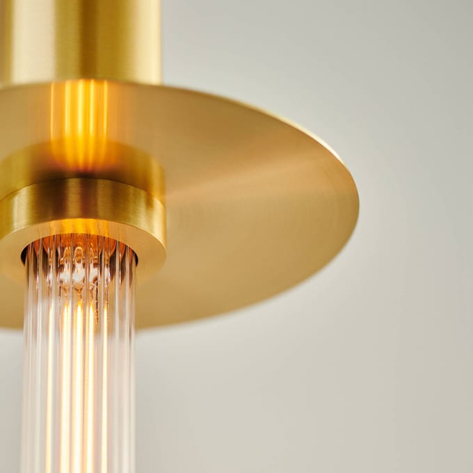 Design By Us Liberty Disc Hanglamp Geborsteld Goud