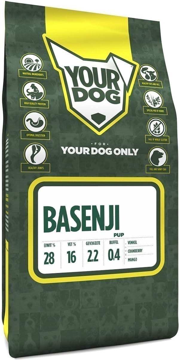 Yourdog basenji pup - 3 KG