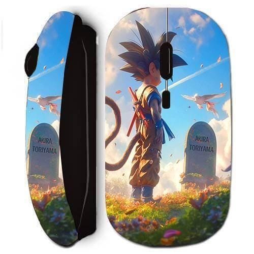 Souris sans fil - MANIACASE - Akira Toriyama - Noir - Nano récepteur USB - Technologie sans fil