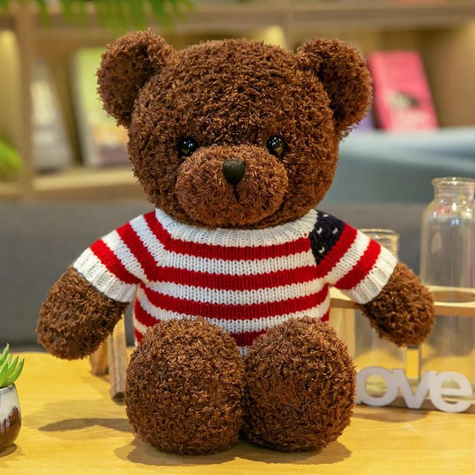 Sweatshirt Beer Trui Beer Pluche Speelgoed Kleding Teddybeer Pop 30cm