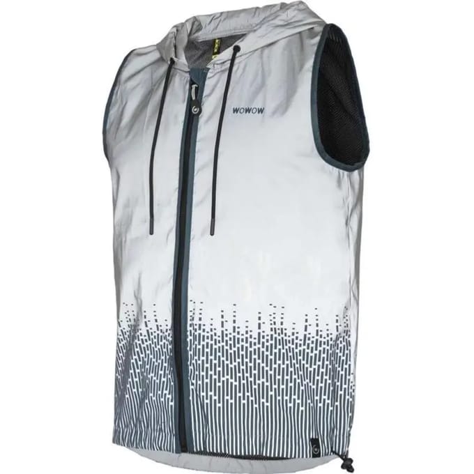 Fietsjack unisex volledig reflecterend met capuchon - Rio Jacket S