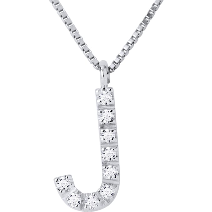 Collar ABC Diamonds 0,05 Cts BRIEF "J" 18K wit