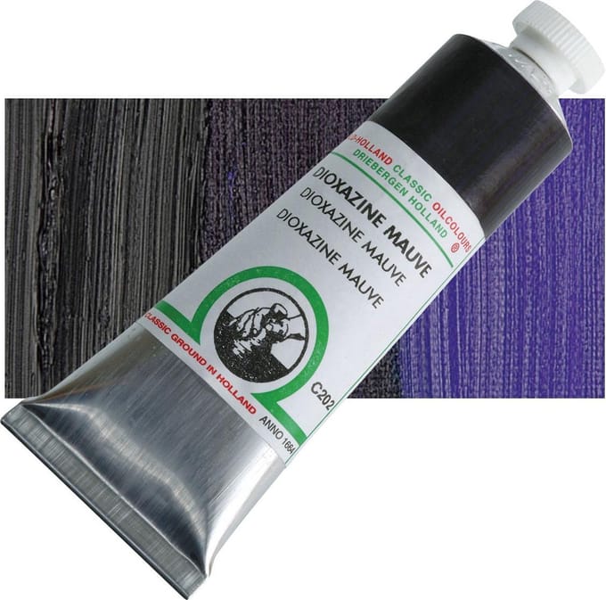 Oil paint Old Holland 40ml – 202 Dioxazine Mauve