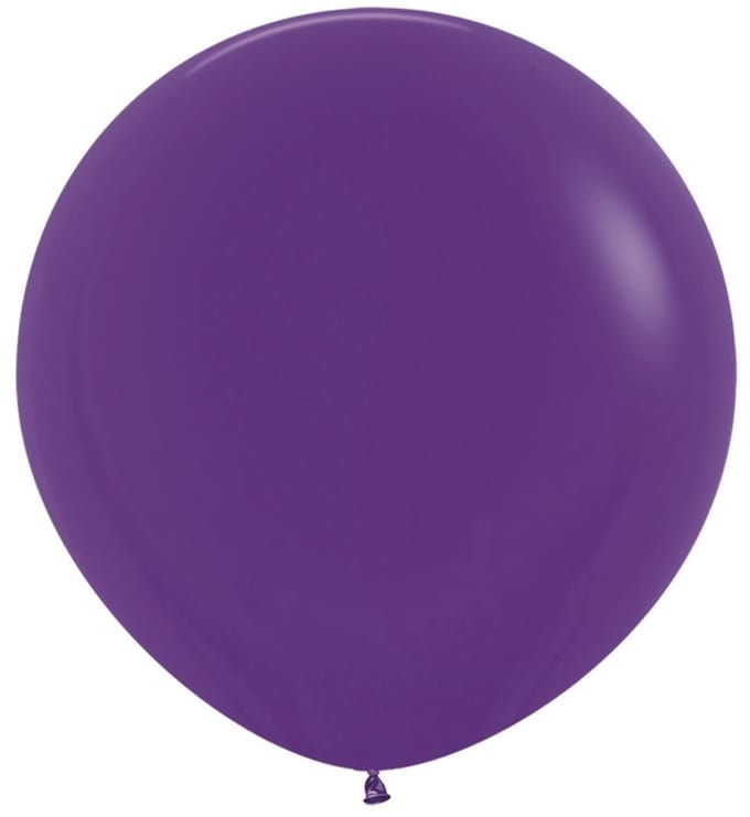24 inch Ballon Sempertex Violet - 3 stuks