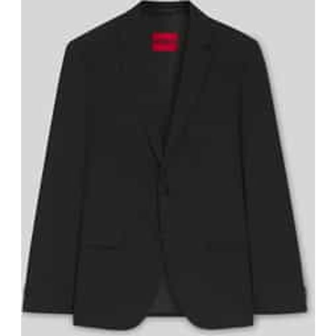 Slim fit colbert van wolmix, model 'ARTI'