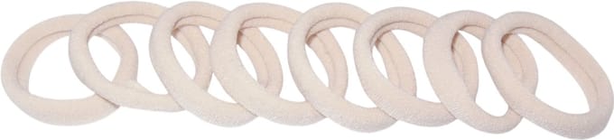 Badstof elastiek beige