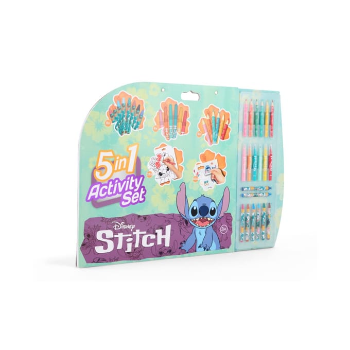 Disney Stitch - 5 in 1 Kleur- en Activiteitenboek