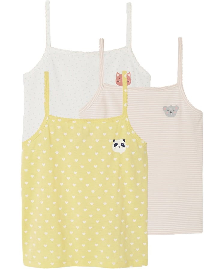 Vertbaudet Set van 3 meisjestopjes