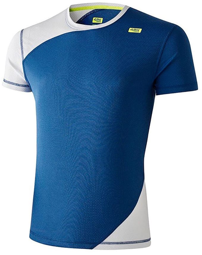 42k Running Zenith T-shirt Met Korte Mouwen Blauw 2XL Man