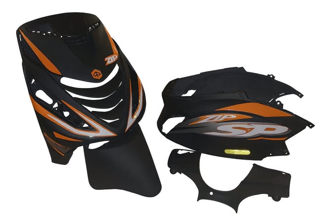 Piaggio Zip Stickerset - Liquid - Orange