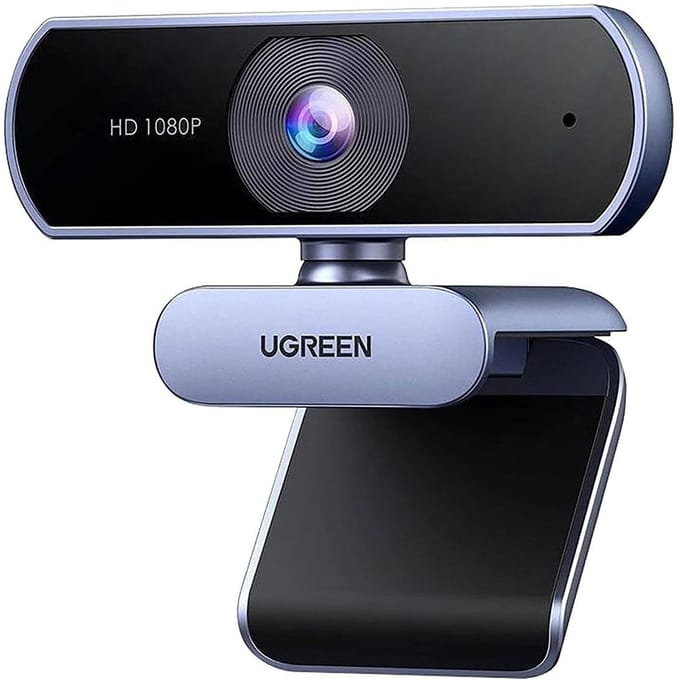 UGREEN CM678 USB HD Webcam - Gray