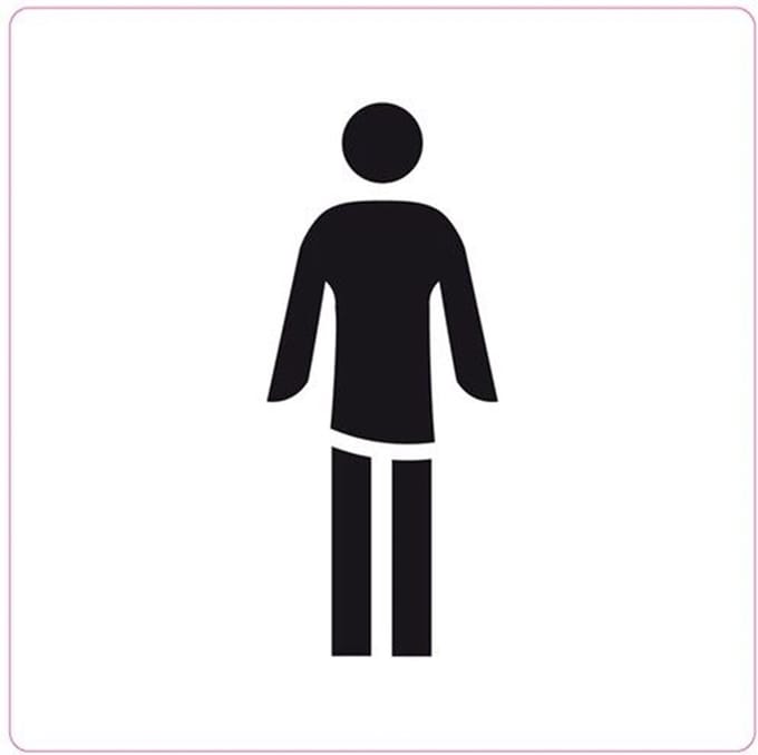 Ivana Pictogram Toilet Man