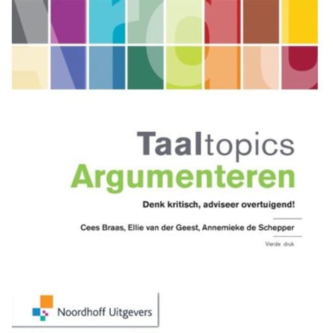 Taaltopics Argumenteren - Cees Braas