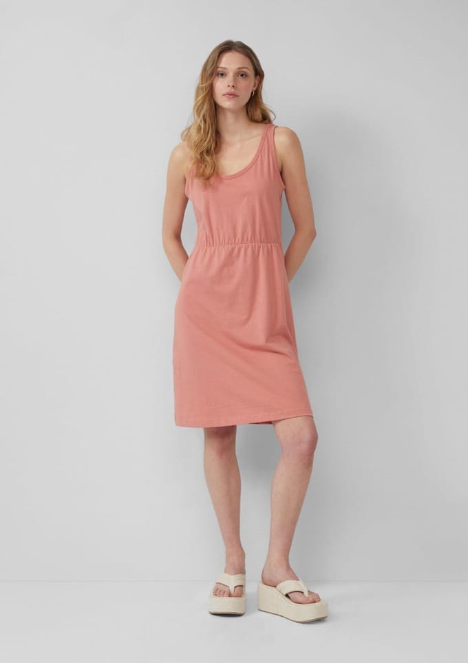 Korte jersey jurk voor dames QS