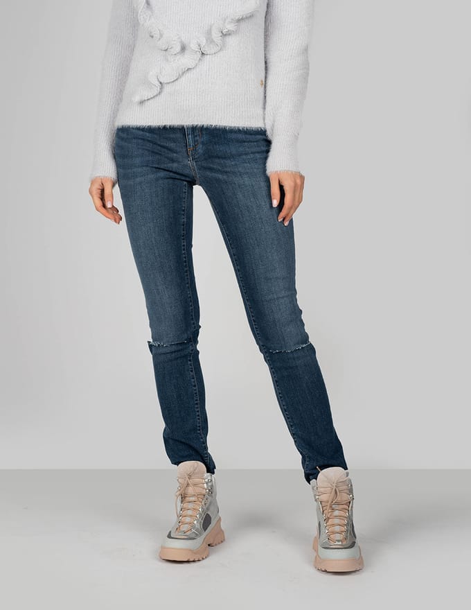 Trussardi Jeans Jeans Slim Vrouw blauw