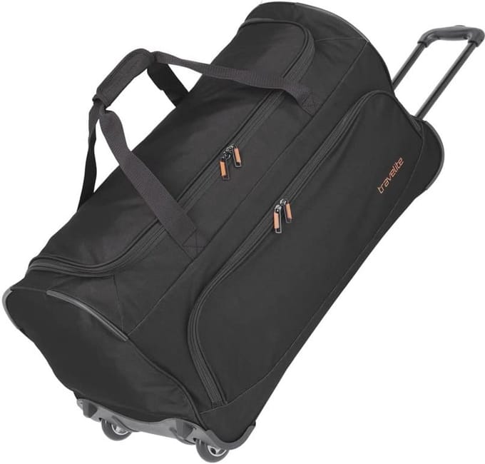 Ruimte besparende Duffle Reisweekender met Wielen - 89 Liter