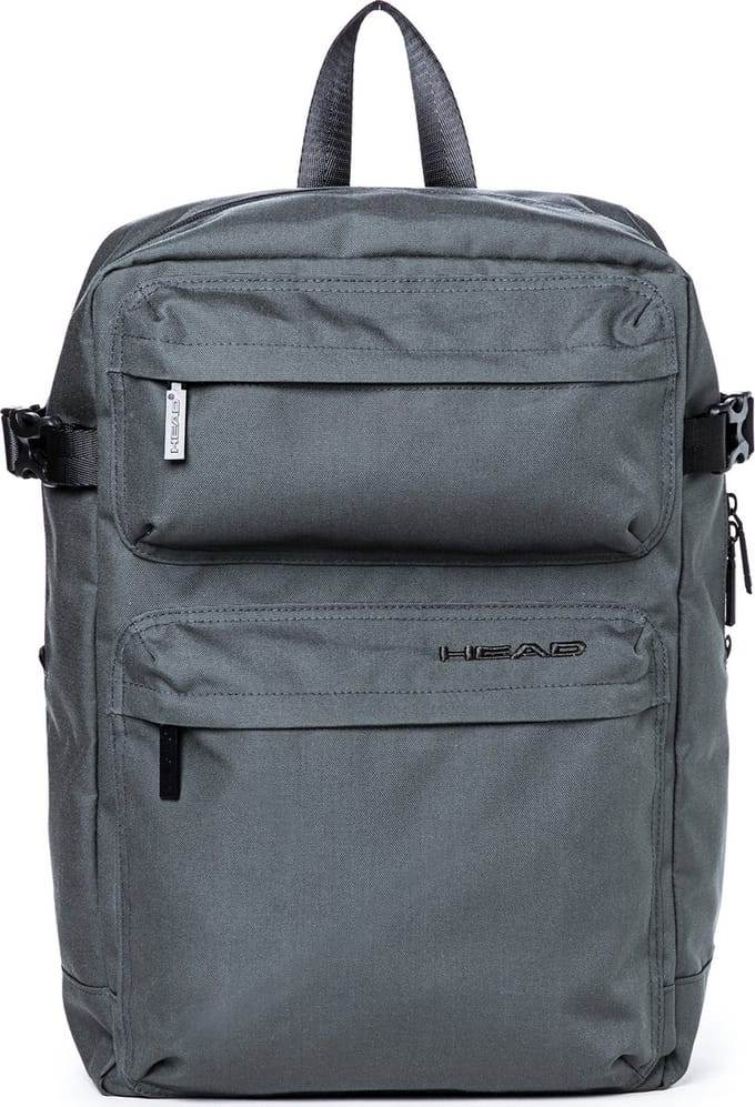 HEAD rugzak met laptopvak Day Backpack 13L Dk Grey donkergrijs