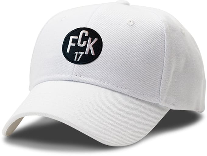 FC Kluif 'FCK' pet - Wit - Logo Cap - 58 cm