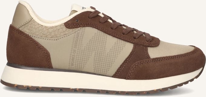 Woden Ronja Sneakers - Dames - Bruin - Maat 42