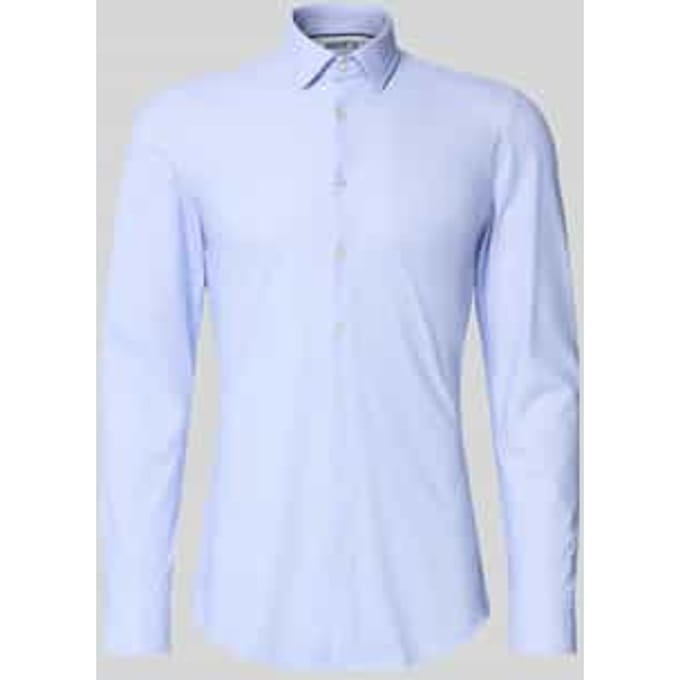 Super slim fit zakelijk overhemd met kentkraag
