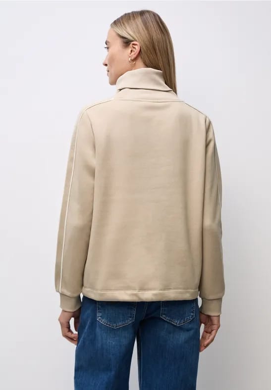 Sweater met opstaande kraag