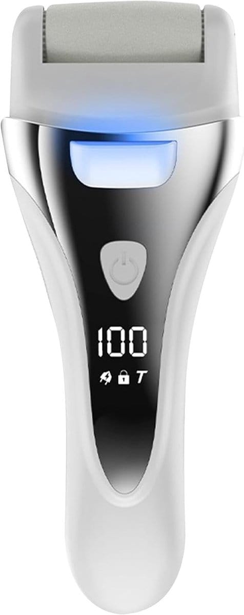 Elektrische Voetvijl - Eeltverwijderaar Huidglad - Thuis Pedicure - Ergonomisch Ontwerp - 16.5 cm Lengte