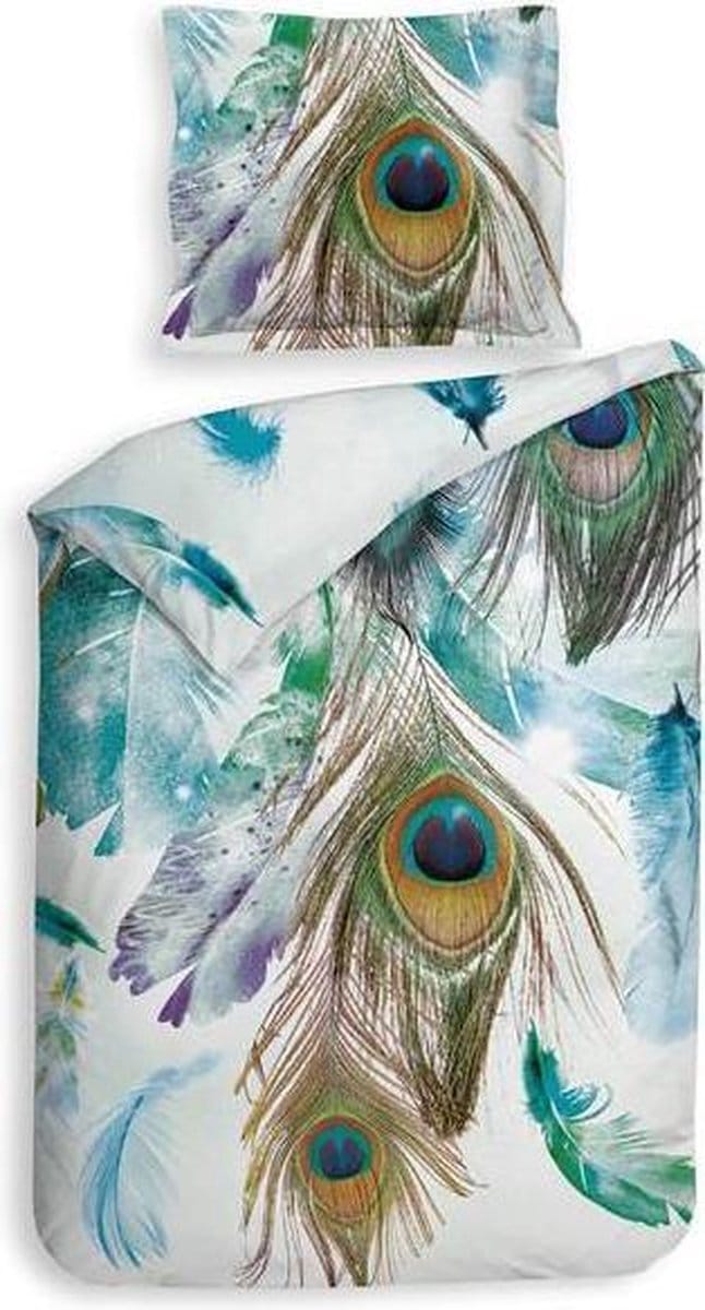Heckett & Lane Zody - Dekbedovertrek - Eenpersoons - 140x200/220 cm - Multi kleur