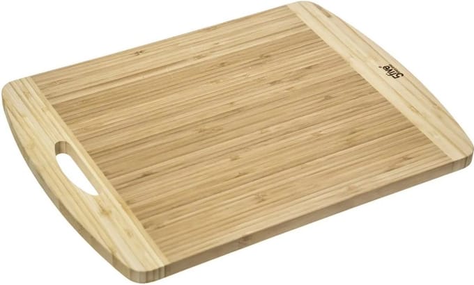 Bamboe Snijplank met Handvat – Large – 40 x 30 – Dienblad – Serveerplank – Houten Snijplank