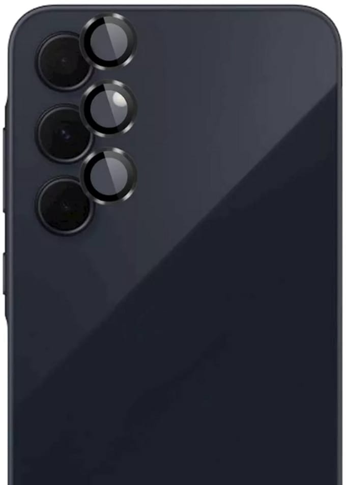 Geschikt voor Samsung Galaxy A35 - Camera Screenprotector - Gehard Glas Camera Cover
