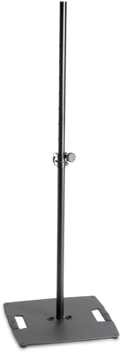 Gravity LS 331 B - Lichtstatief, vierkante stalen voet - zwart