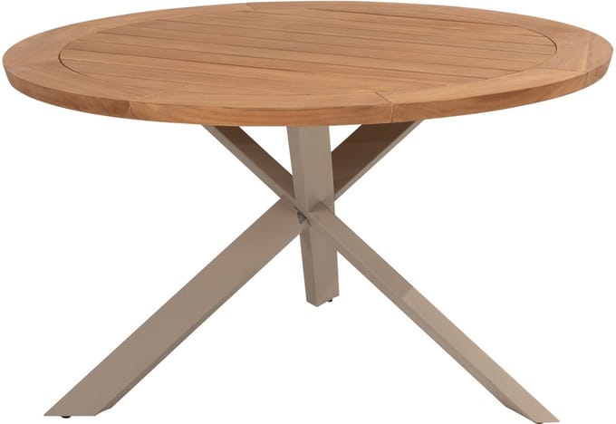 Taste Prado ronde tuintafel Ø130 cm. - latte