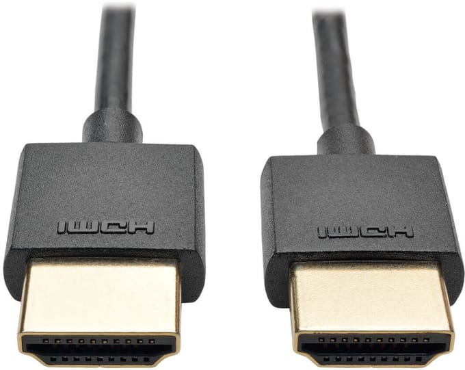 Tripp Lite P569-003-SLIM HDMI kabel HDMI Type A (Standaard) Zwart