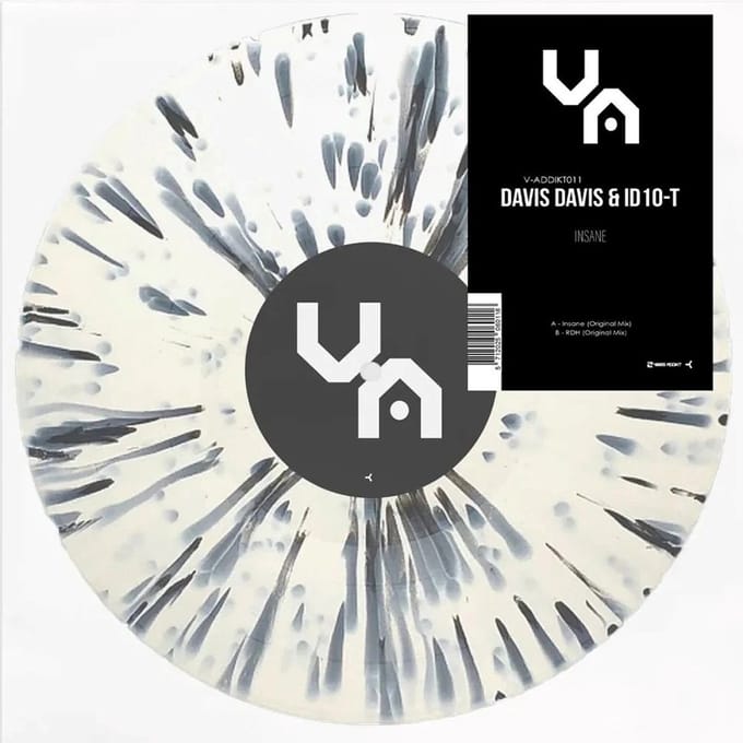 Dave Davis & ID10-T - Insane (12" Single) (Coloured Vinyl)