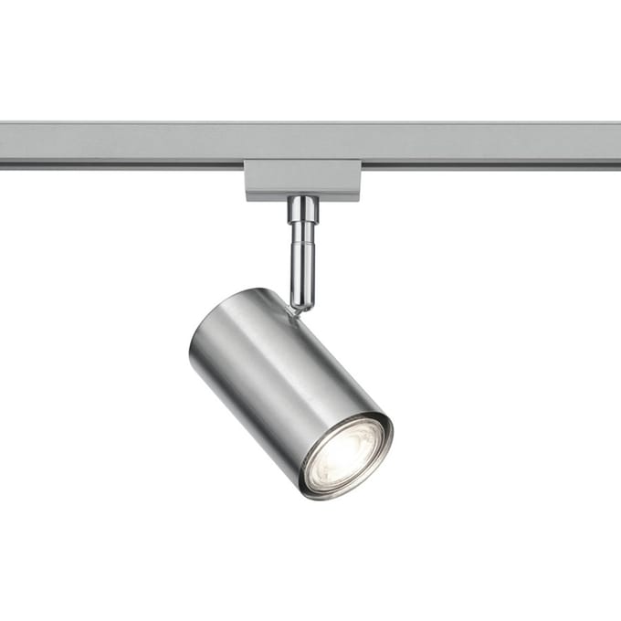 Trio Lighting Railspot DUOline 782401, Ø 6 cm, nikkel, 2-fase, GU10