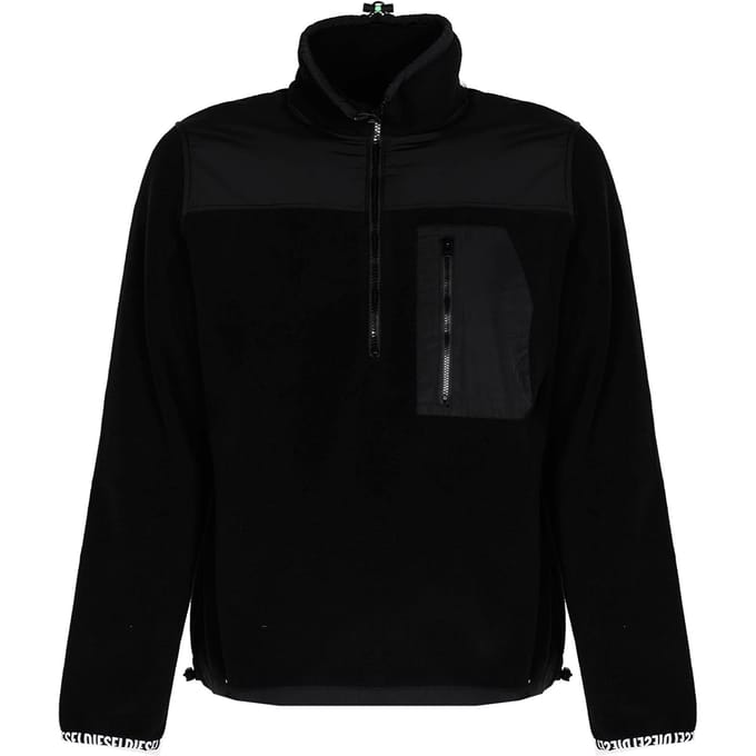 Diesel blouse S-Trail Mannen zwart