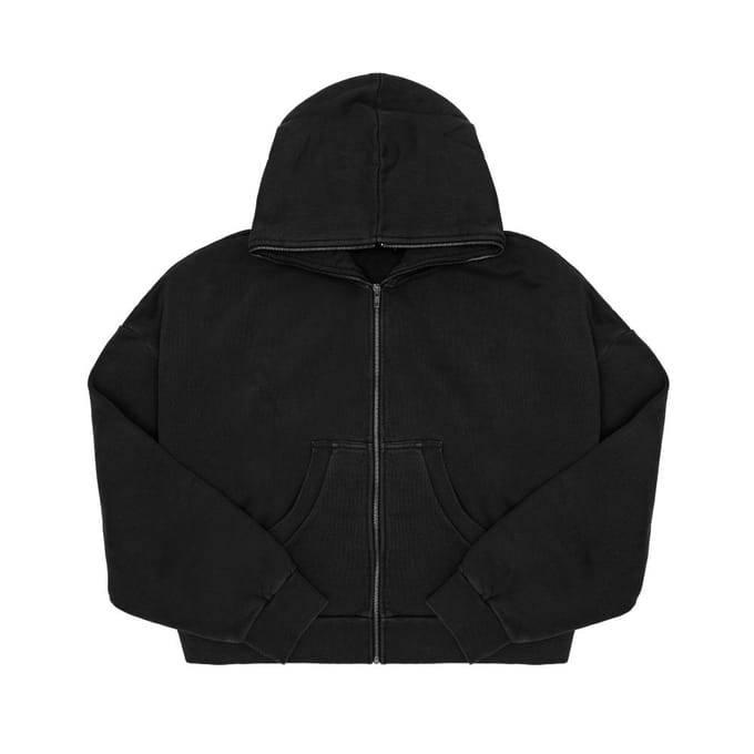 Entai Studio Eeuwige Rits Roet Hoodie Rits Omhoog Es2202so ES2202SO (L) black