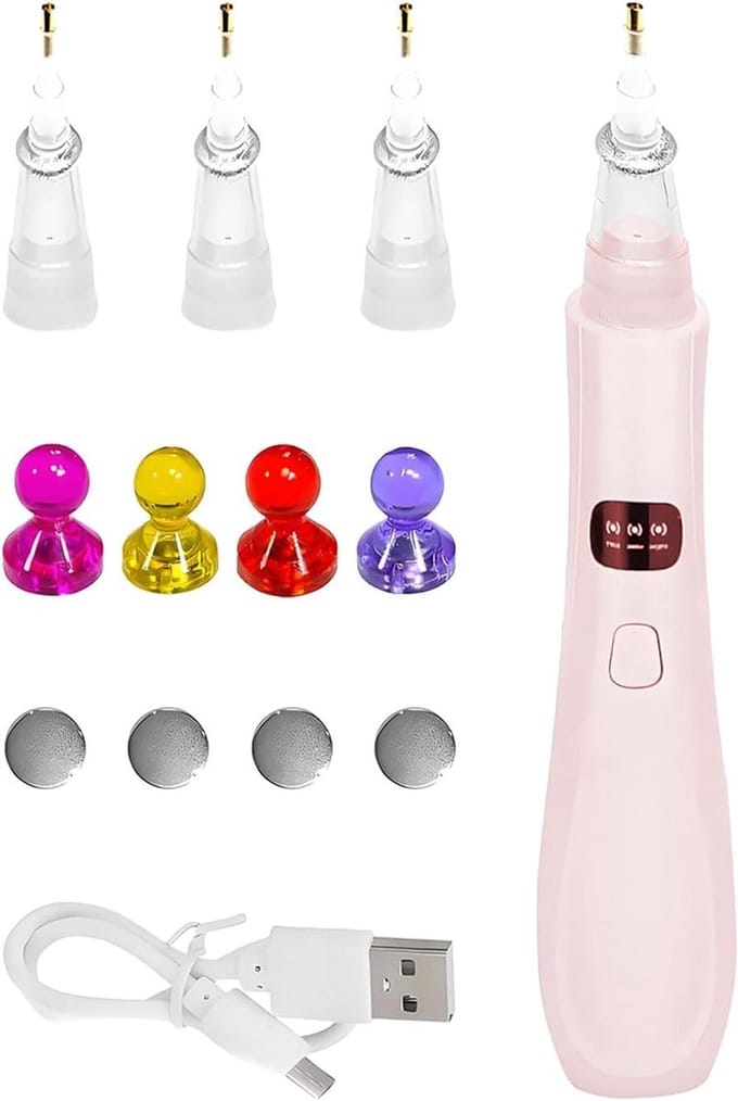 Diamant Schilderpen - Strass Applicator - Hobby Handwerk - Intelligente Zuigcontrole - 3 Instelbare Modi - Roze